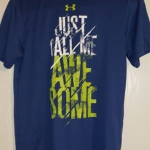 Boys Under Armour Shirt - heat gear Youth XL